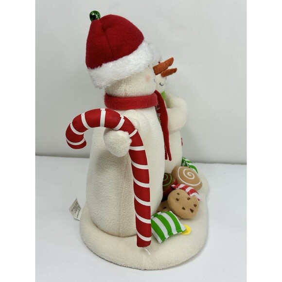 Hallmark Jingle Pals Animated Christmas Seasons Treatings Snowmen Yum Candy Cane - Picture 2 of 7